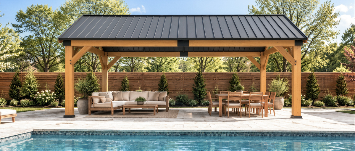 12' x 16' Hardtop Pavilion